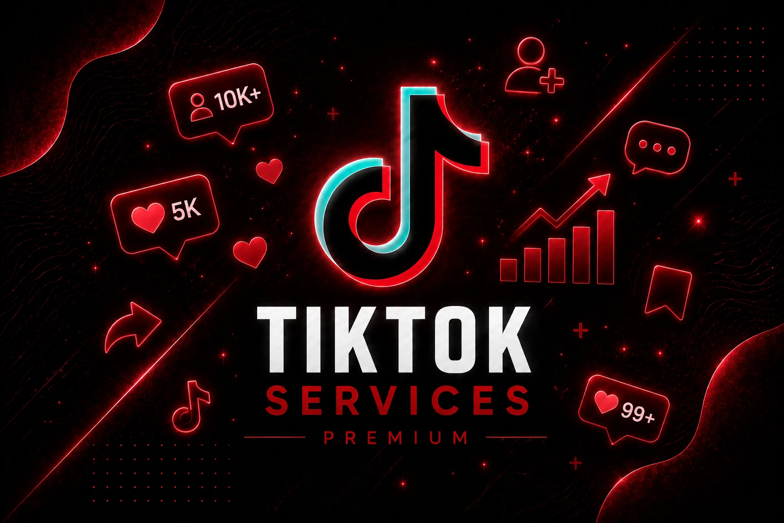 TikTok paslaugos