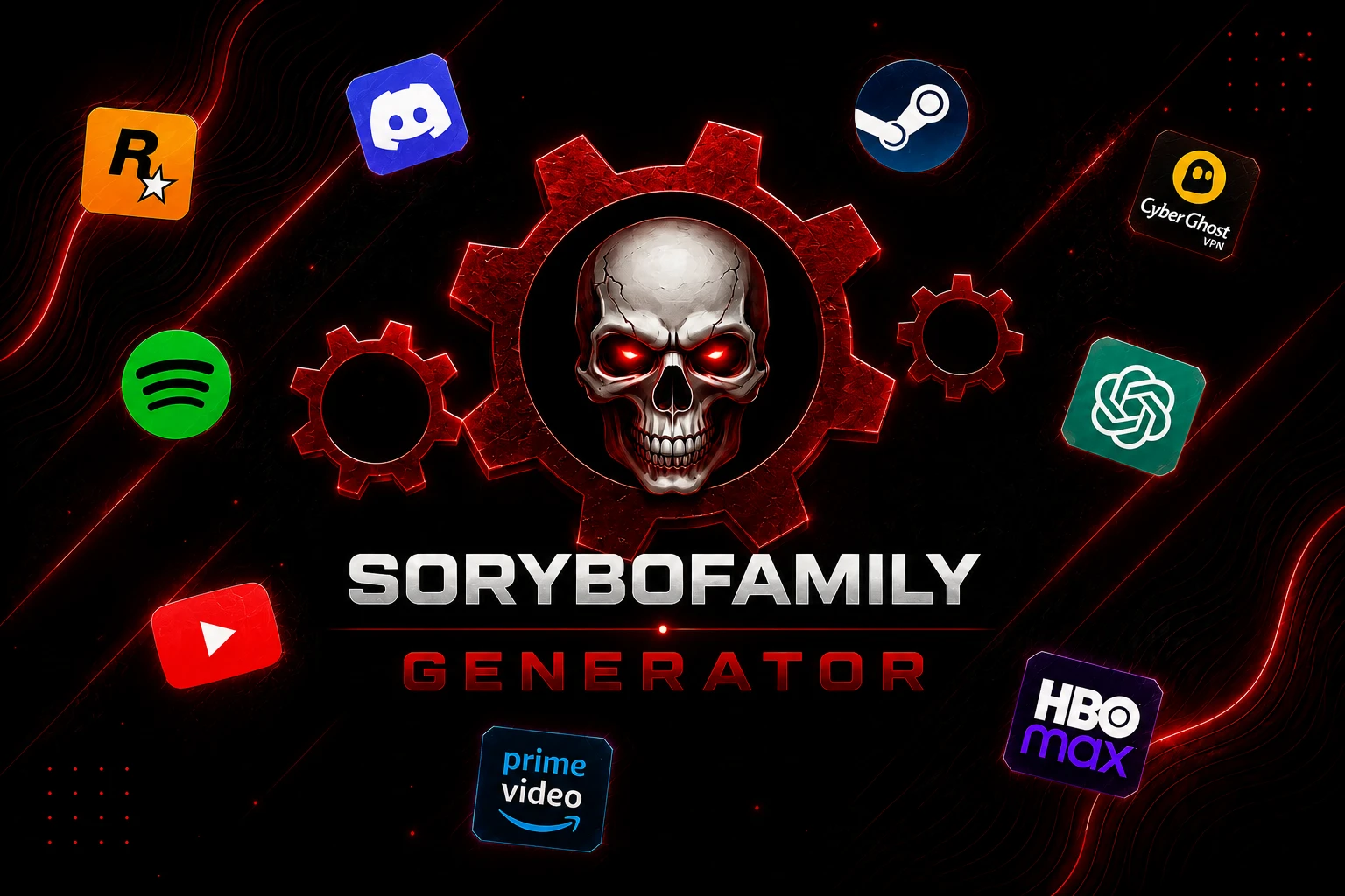 SoryboFamily paskyrų generatorius
