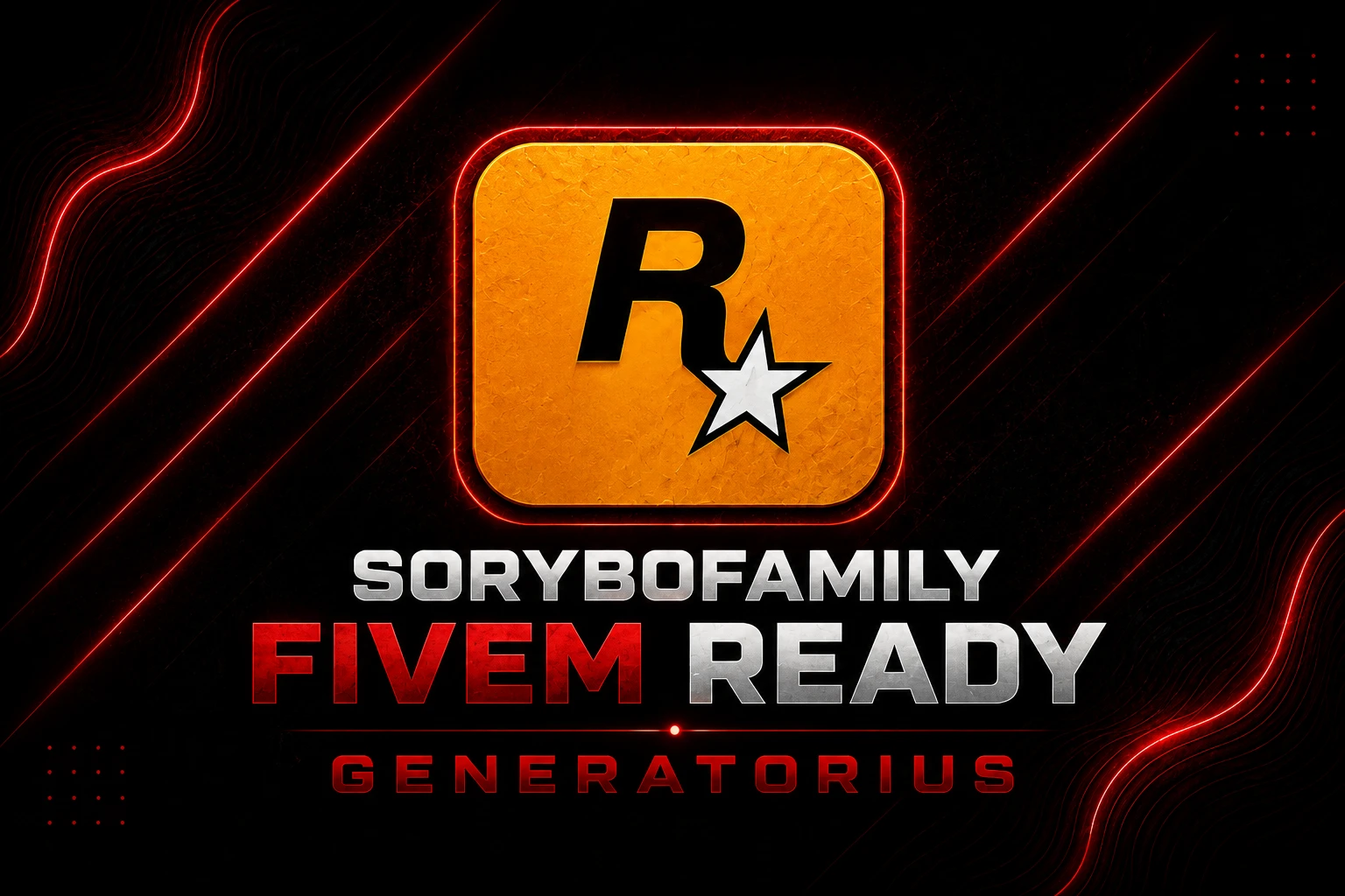 FiveM Ready paskyrų generatorius