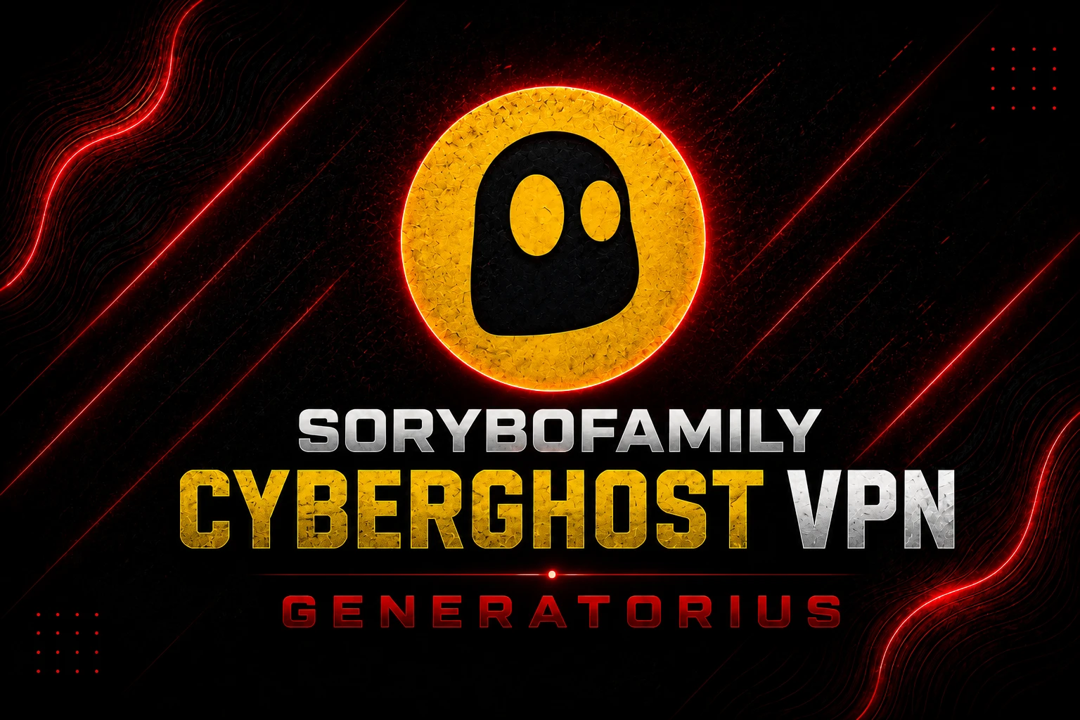 CyberGhostVPN paskyrų generatorius