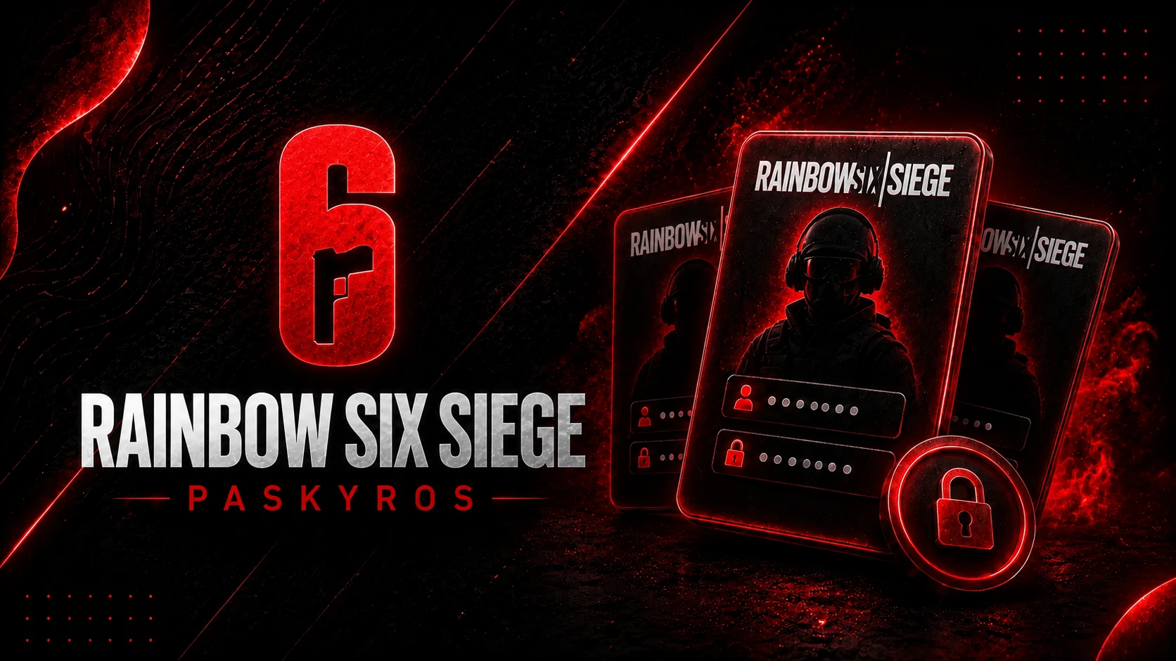 Rainbow Six Siege Paskyros